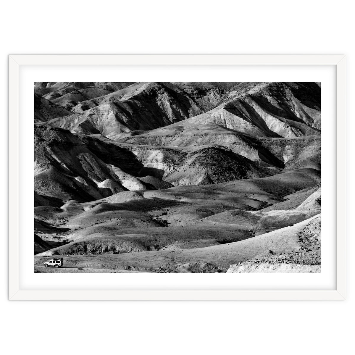 Driving across the Judean Desert