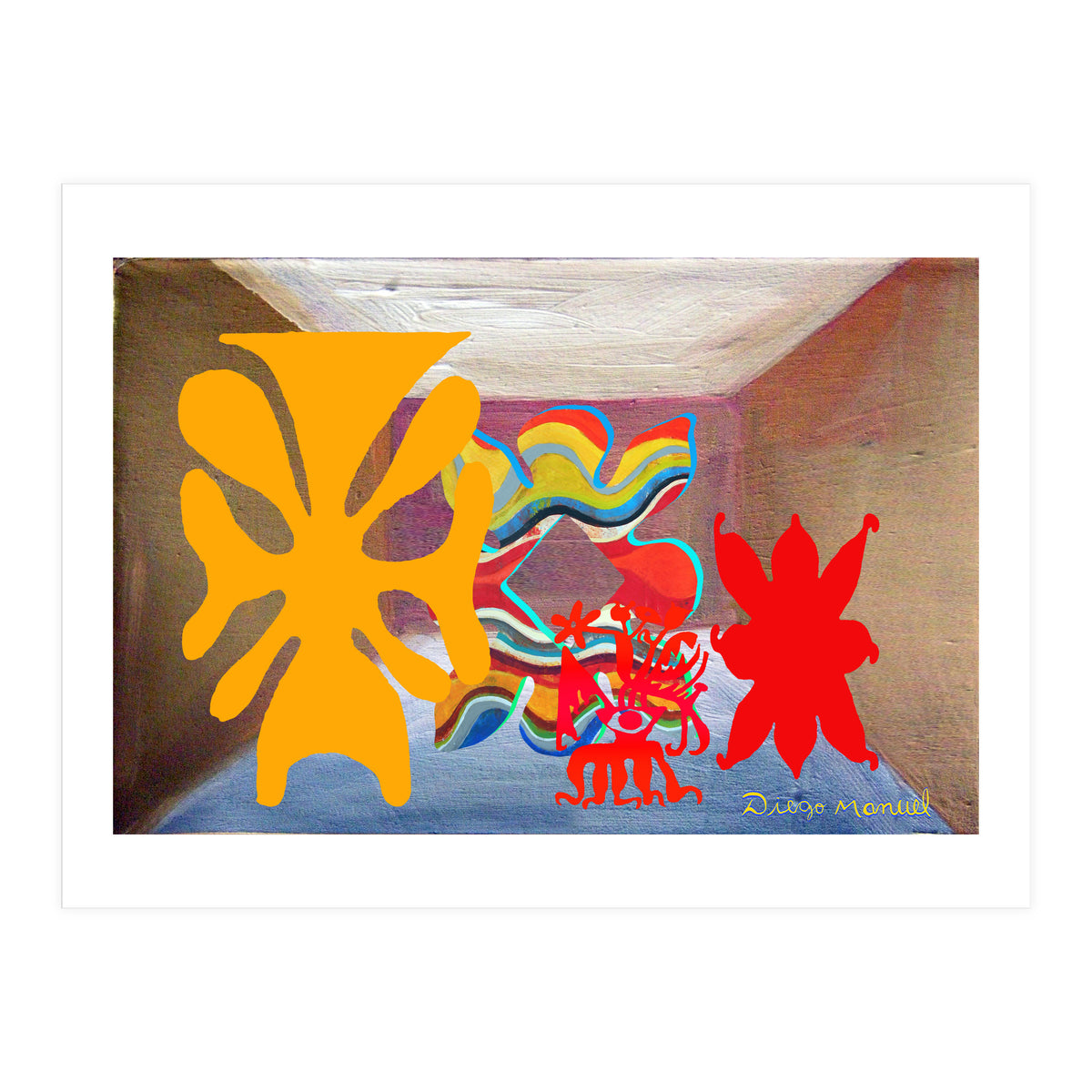 Pop Abstract Escena 2023 3 (Print Only)