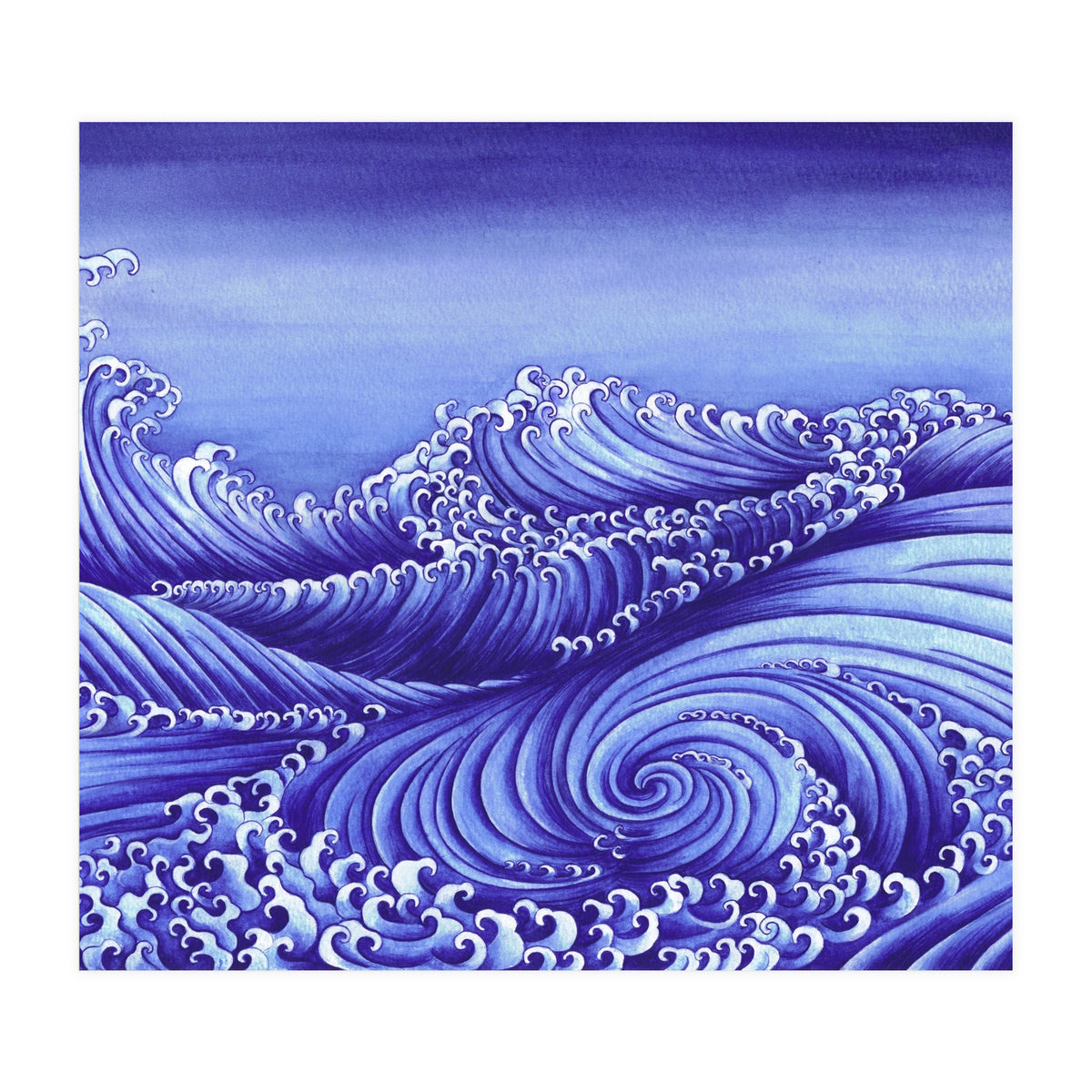 Turbulent Water Triptych part 1 (Print Only)