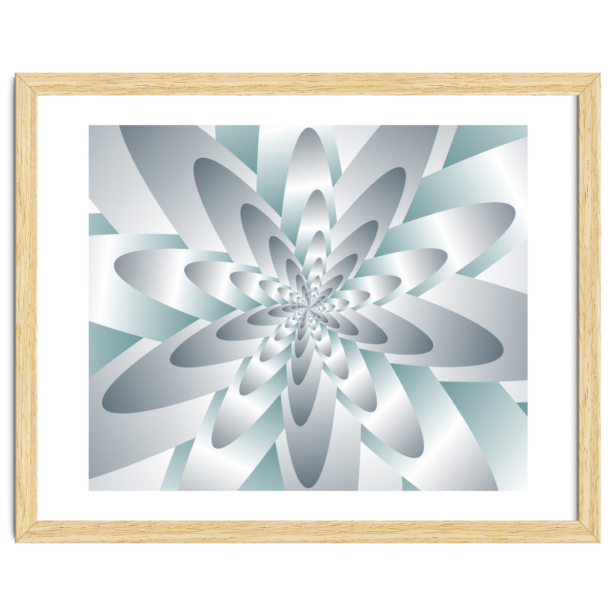 Swirl Flower Pattern