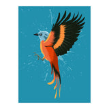 Tropical flying bird (Print Only) thumbnail