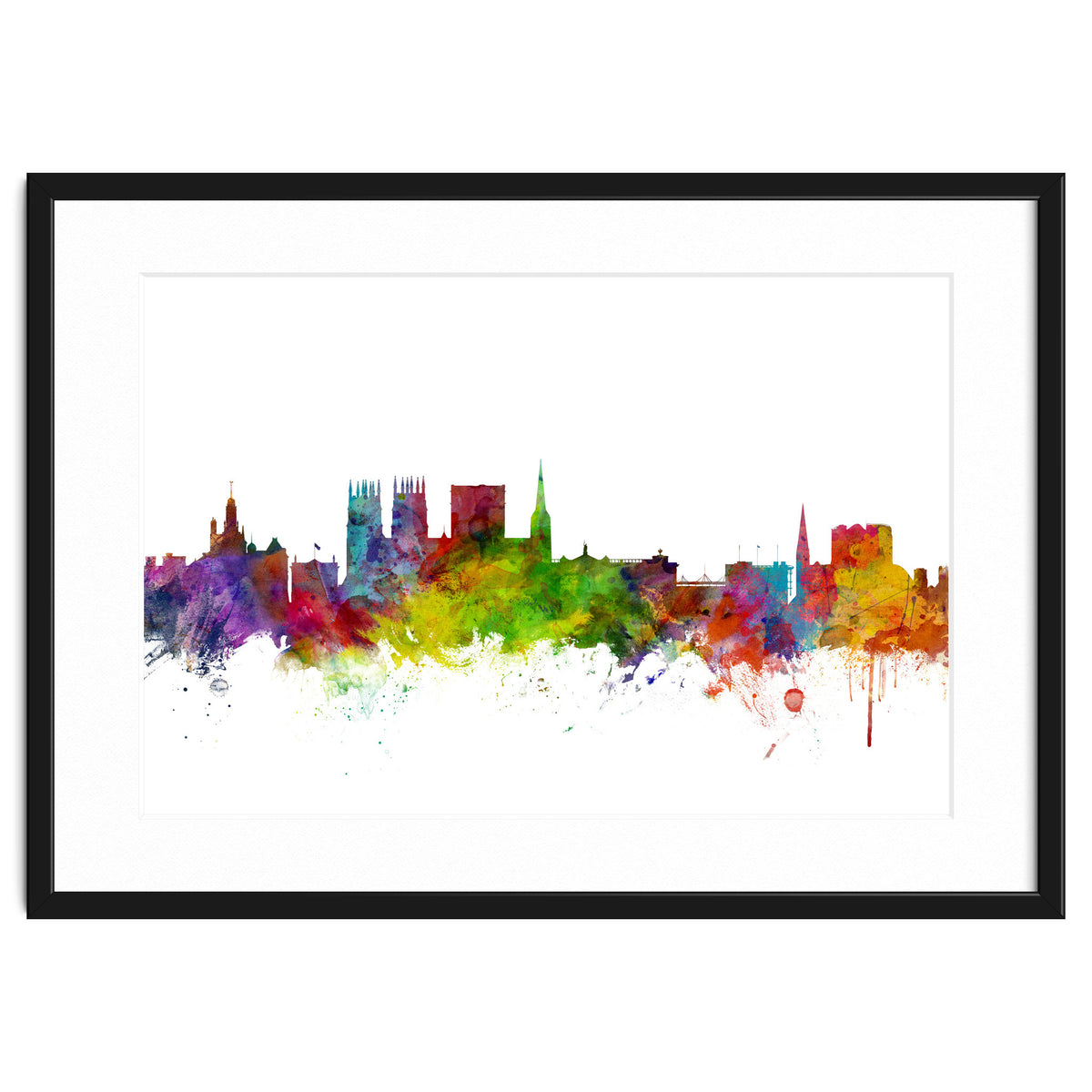 York England Skyline