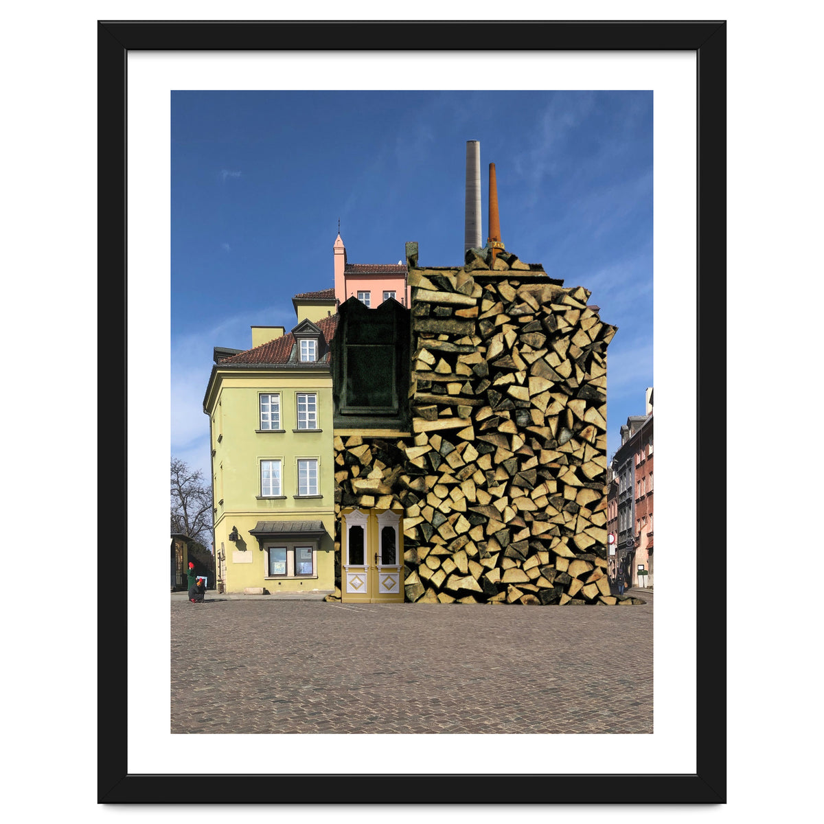 Holz Vor Der Hütten