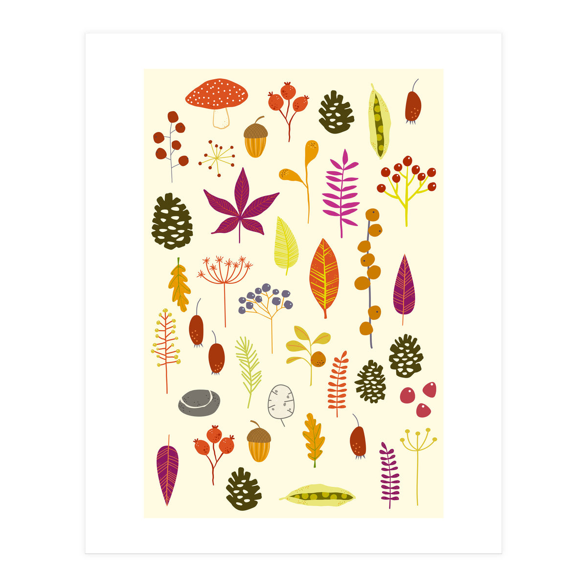 Autumn Nature Bits (Print Only)