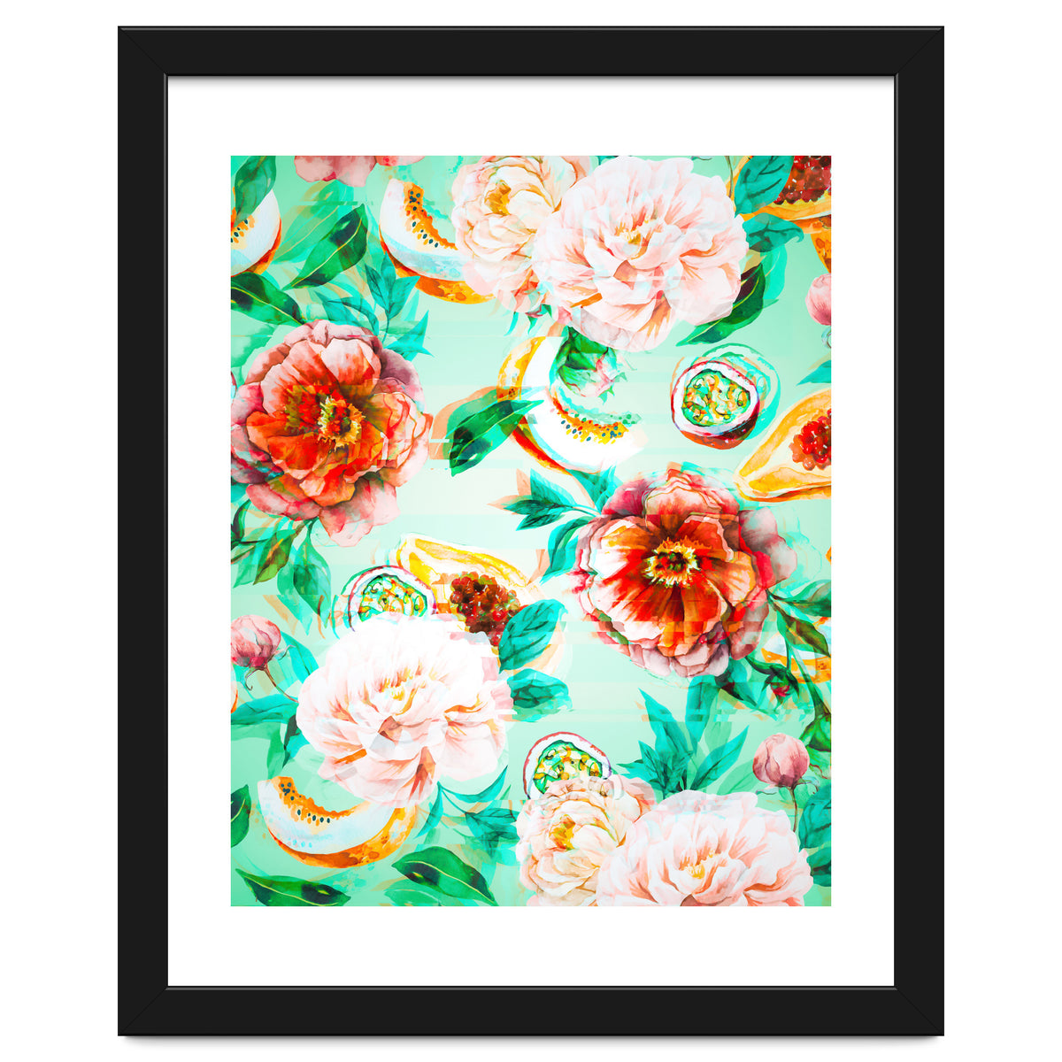 Tropical flowery fruit glitch