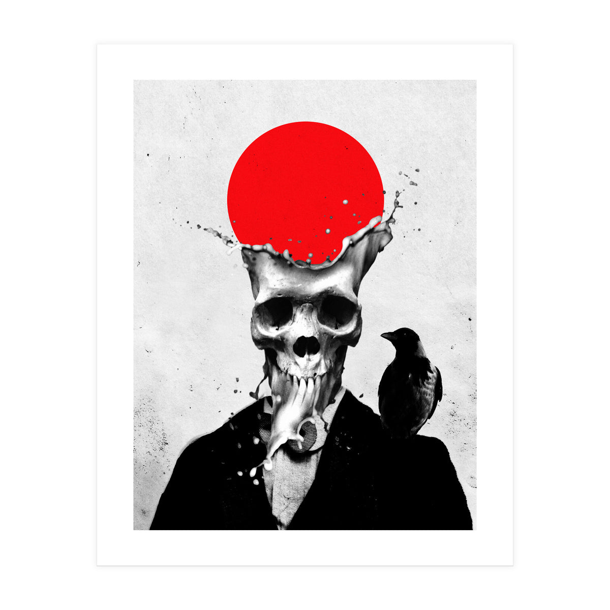 Splash Skull (Print Only)