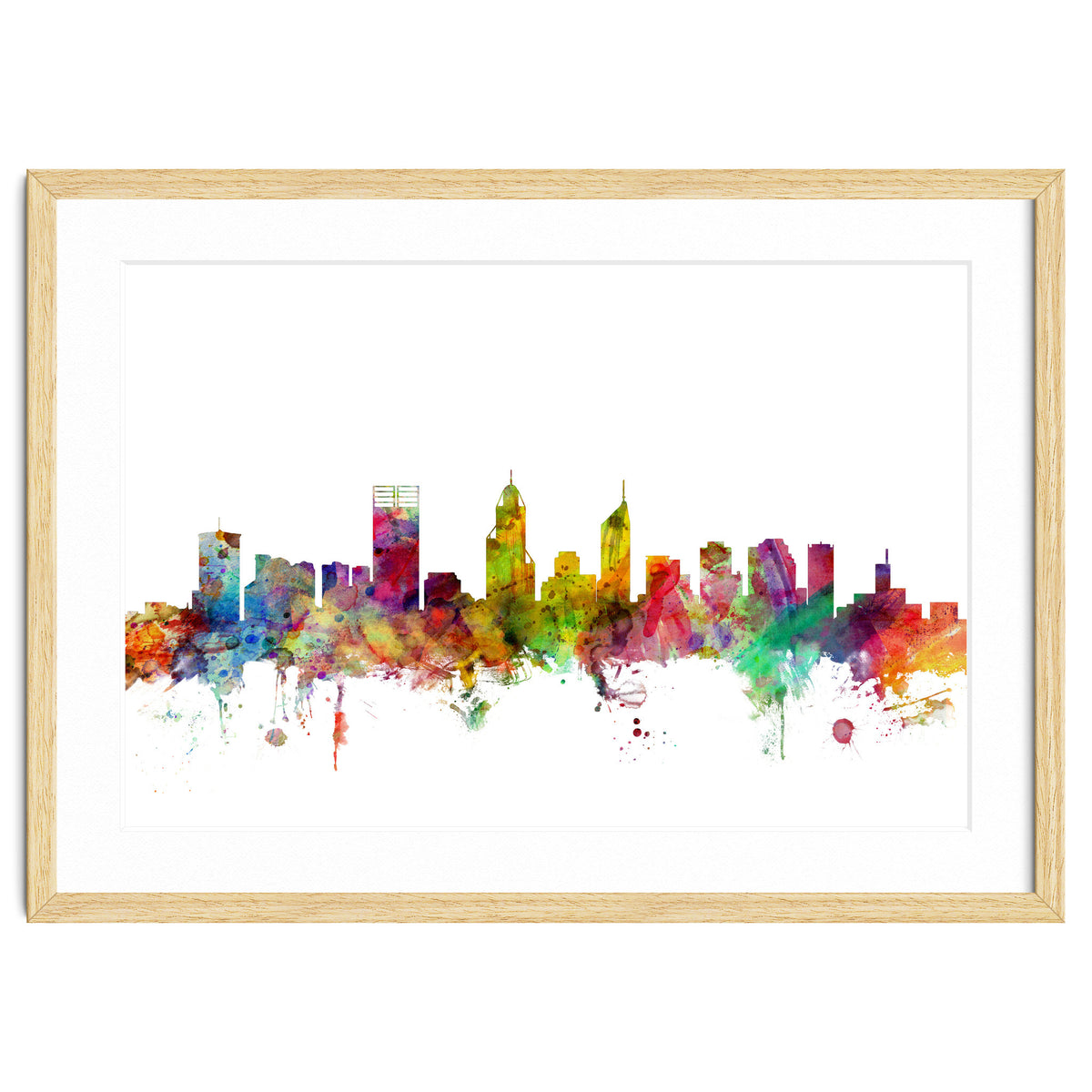 Perth Australia Skyline