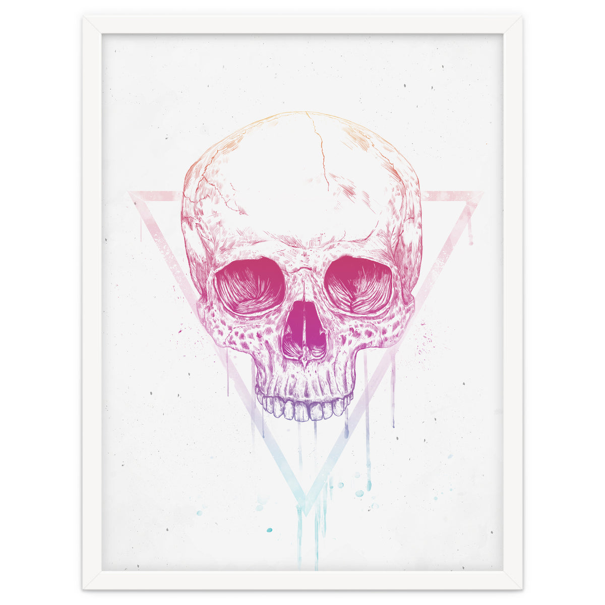 Skull In Triangle
