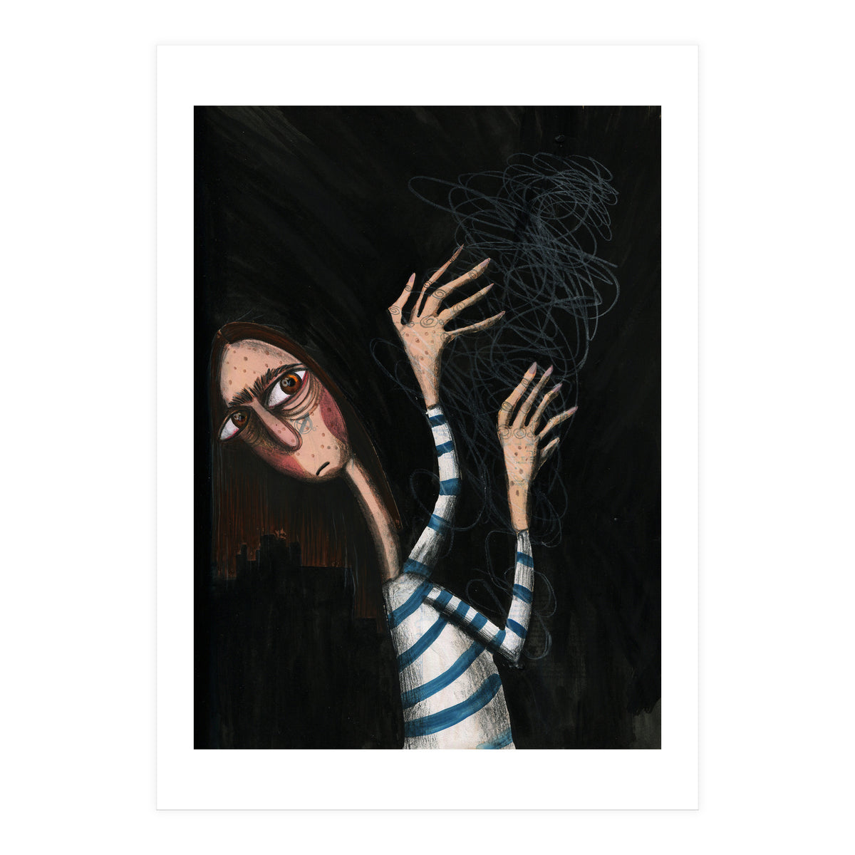 The Age Old Battle Wtih Self Doubt (Print Only)