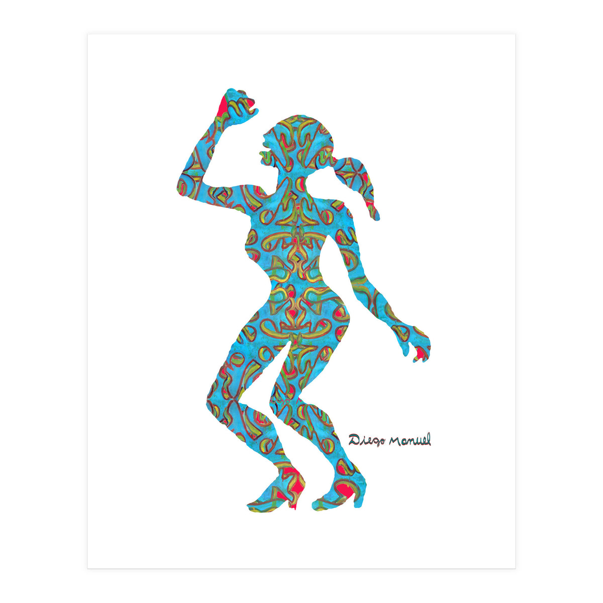 Dance Girl 4 (Print Only)