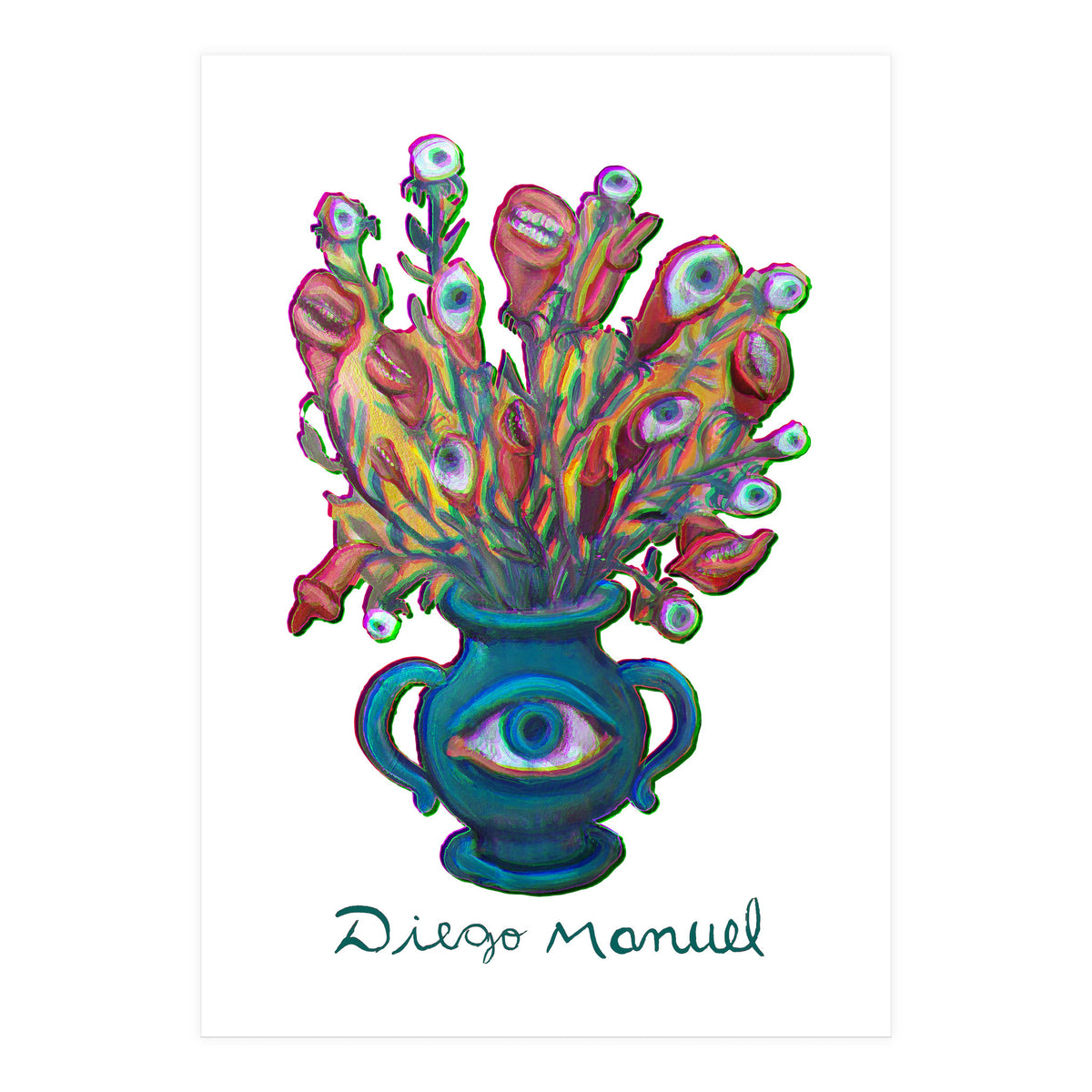 Florero Fantastico 2018 3d (Print Only)