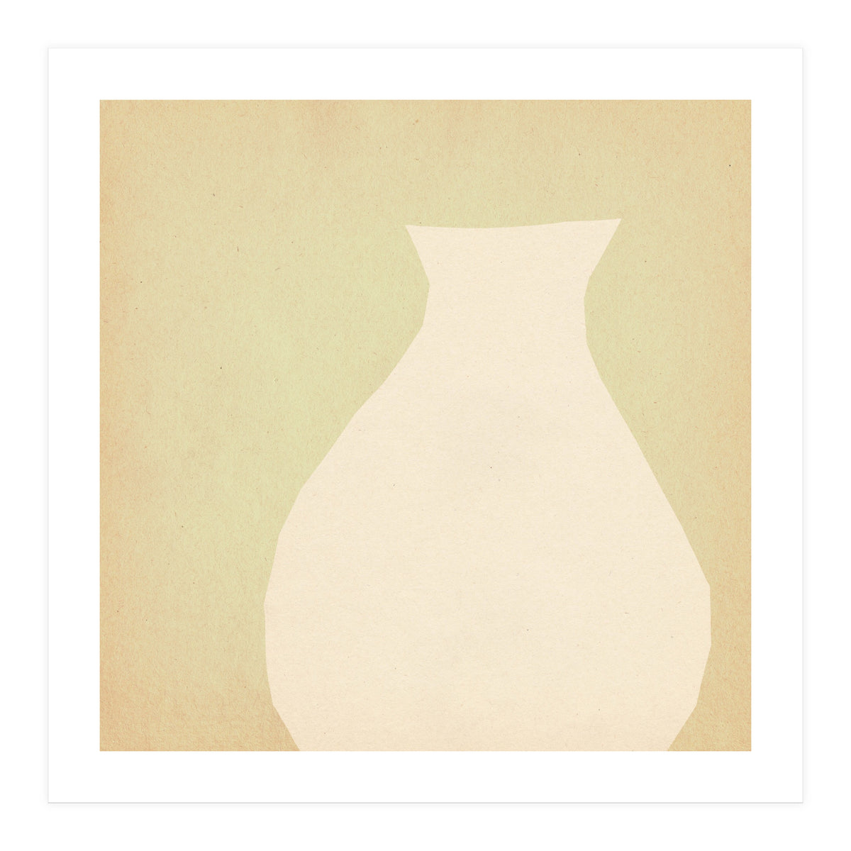 Soft green vase (Print Only)