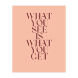 WHAT YOU SEE - Color (Print Only) thumbnail