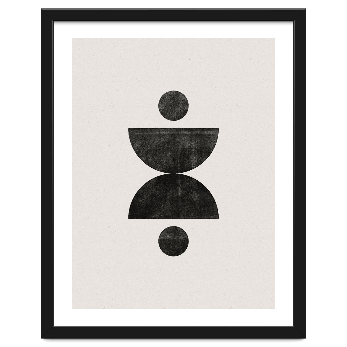 Mid-Century Modern No.16 - Woodblock Print