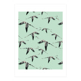 Flight of flamingos (Print Only) thumbnail