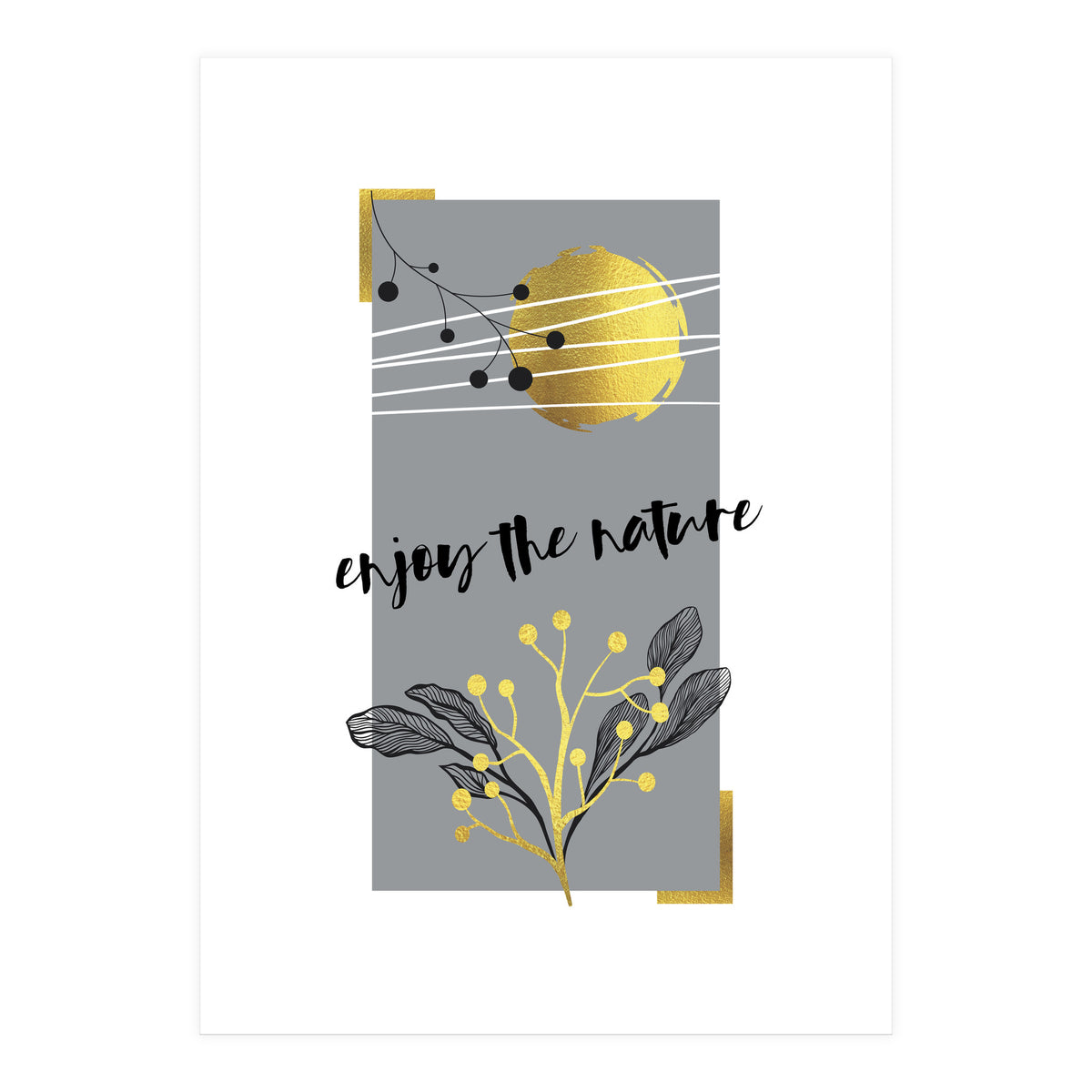 Reflection on the essentials - Enjoy the nature (Print Only)