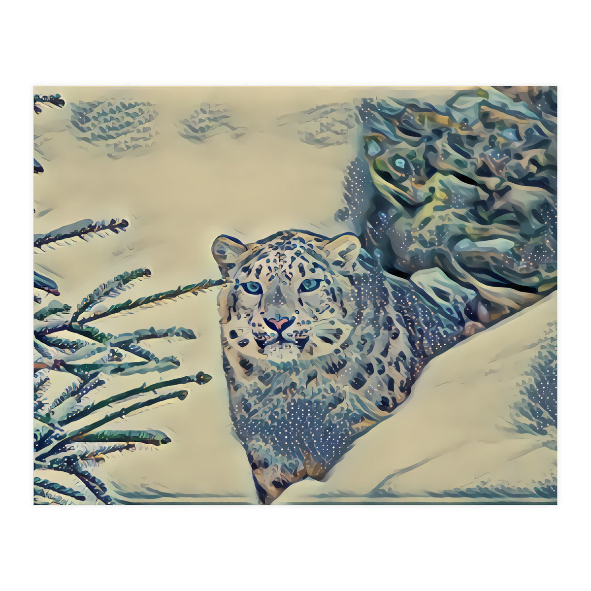 Snow Leopard (Print Only)