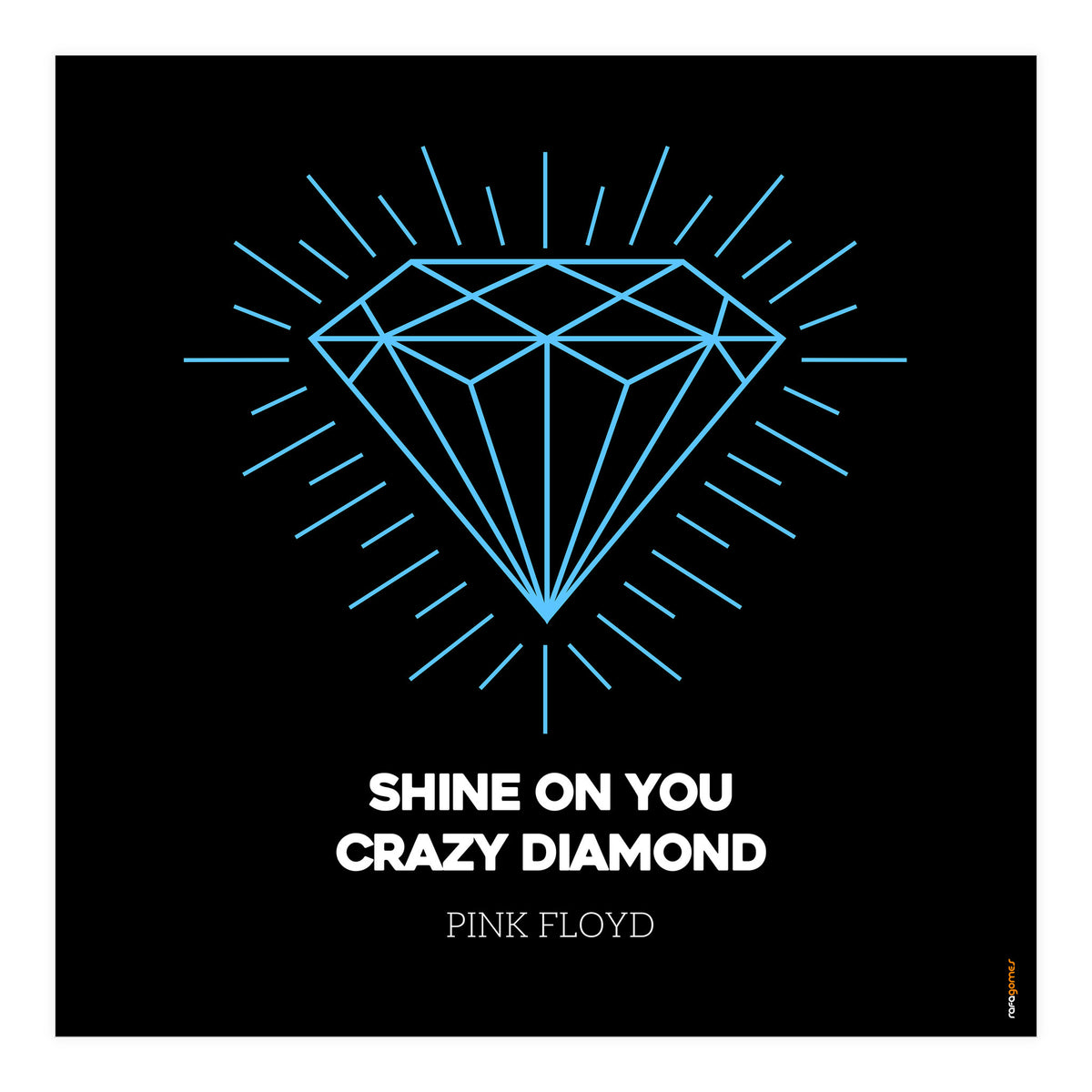 Pink Floyd Shine On You Crazy Diamond (Print Only)