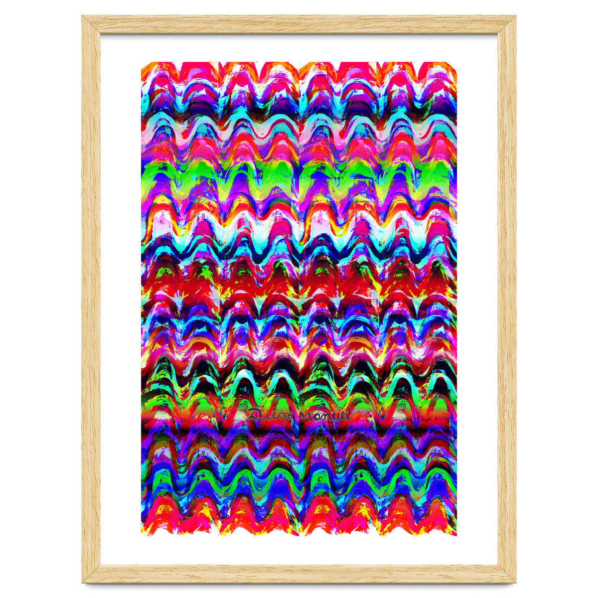 Pop abstract color full