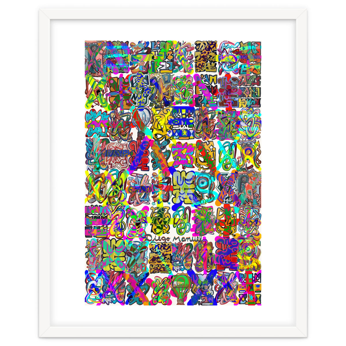 Graffitis 2021 Tapiz 105