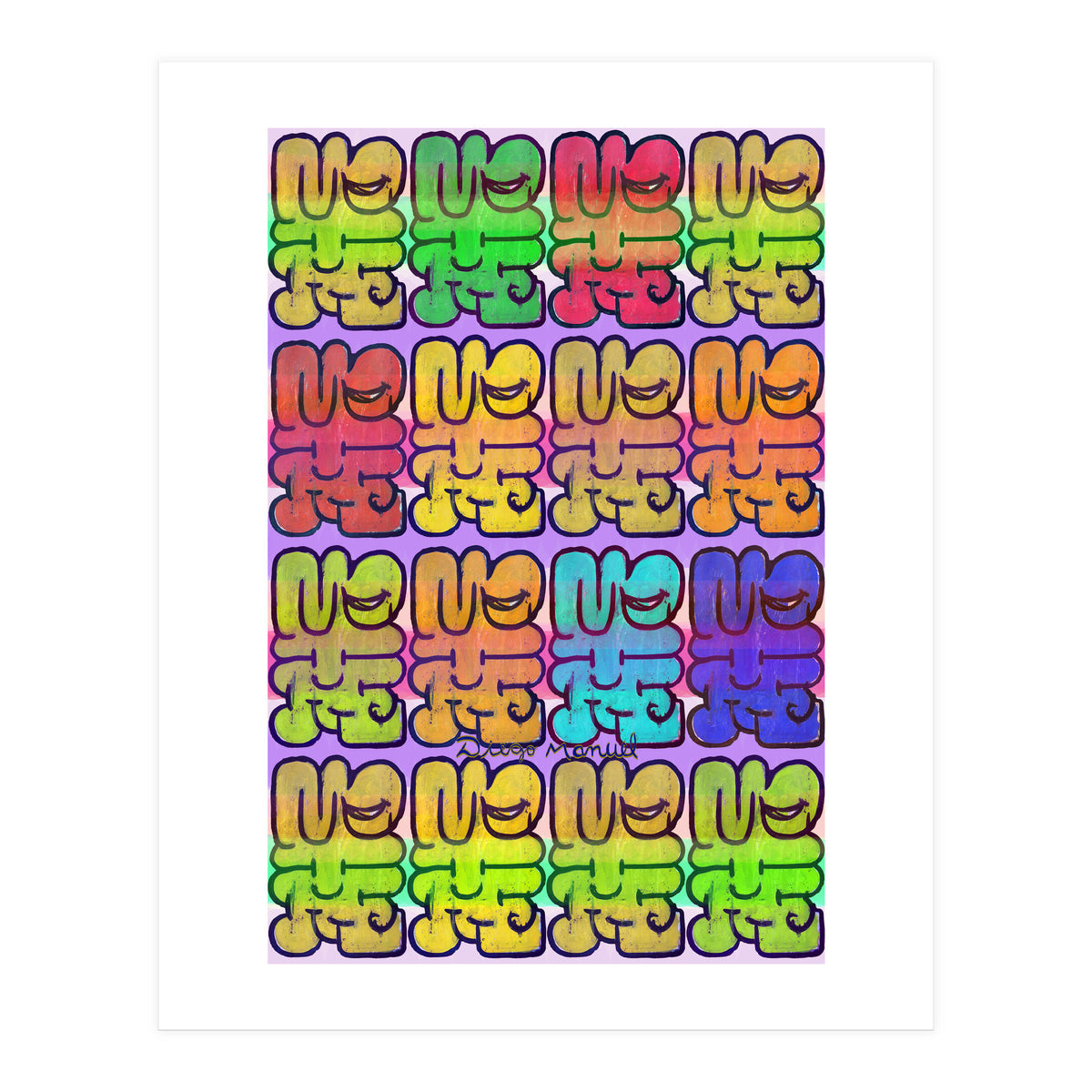 Graffitis 2021 Tapiz 98 (Print Only)