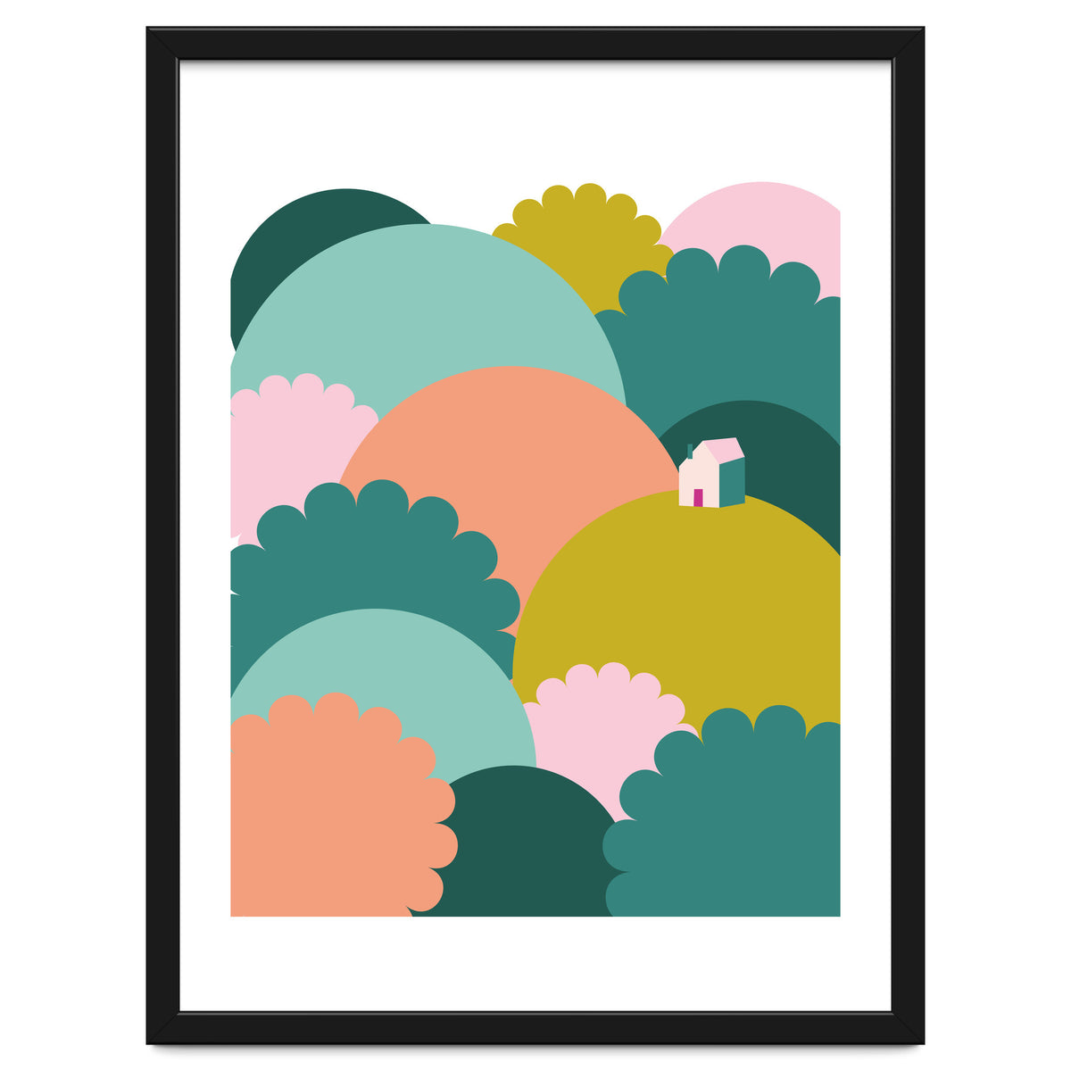 Mediterranean Landscape Colour1 Rgb