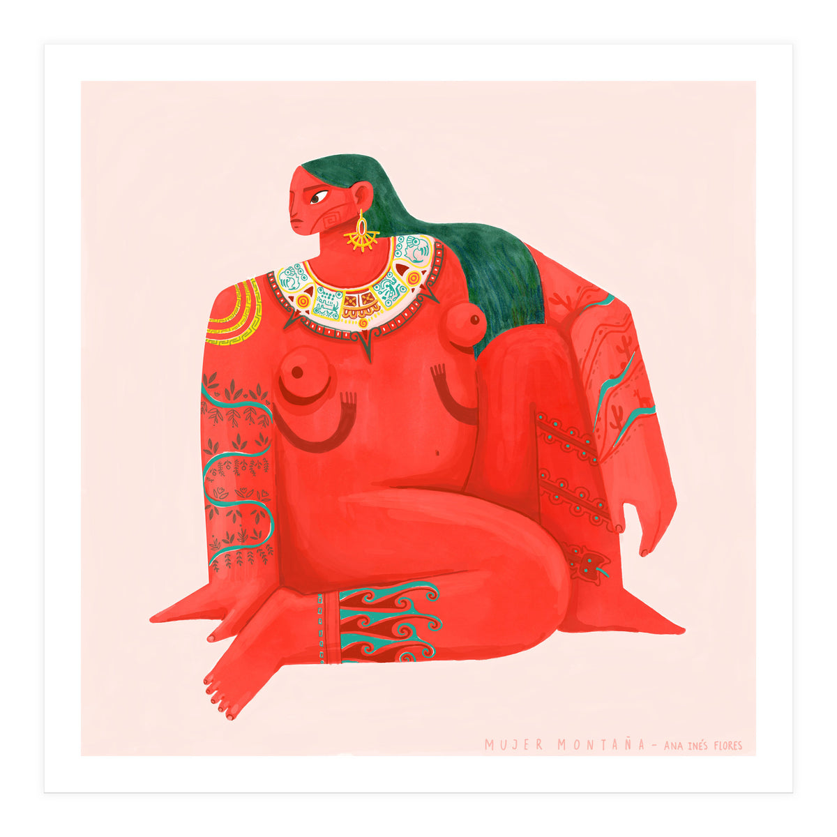 Mujer Montaña (Print Only)