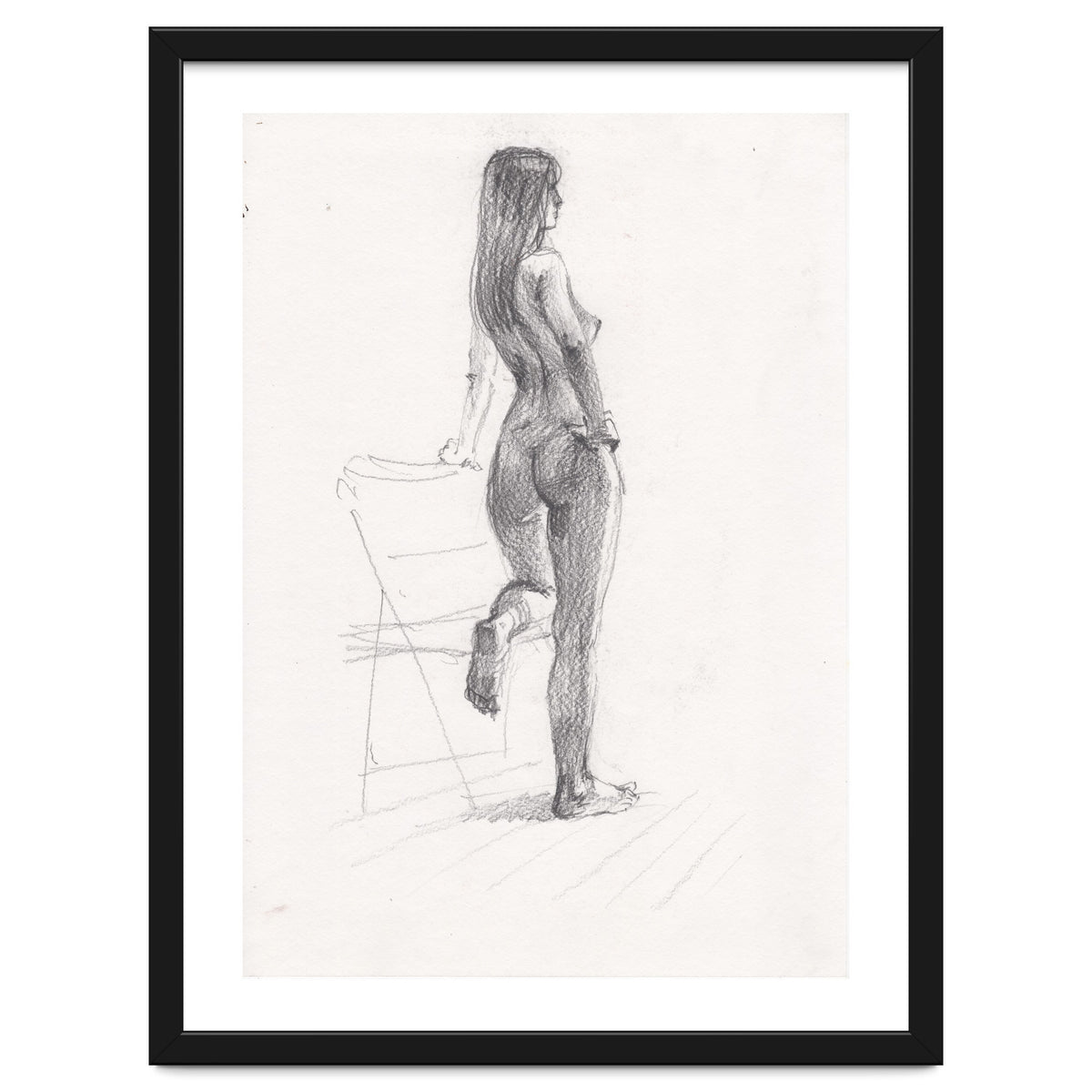 Erotic Sketch Drawing Art