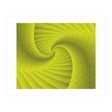 Spiral Fractal Green Art (Print Only) thumbnail