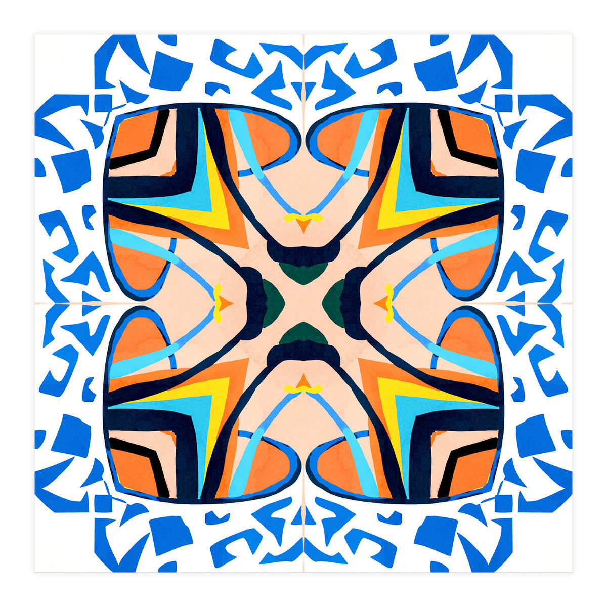 Mediterranean Tile (Print Only)