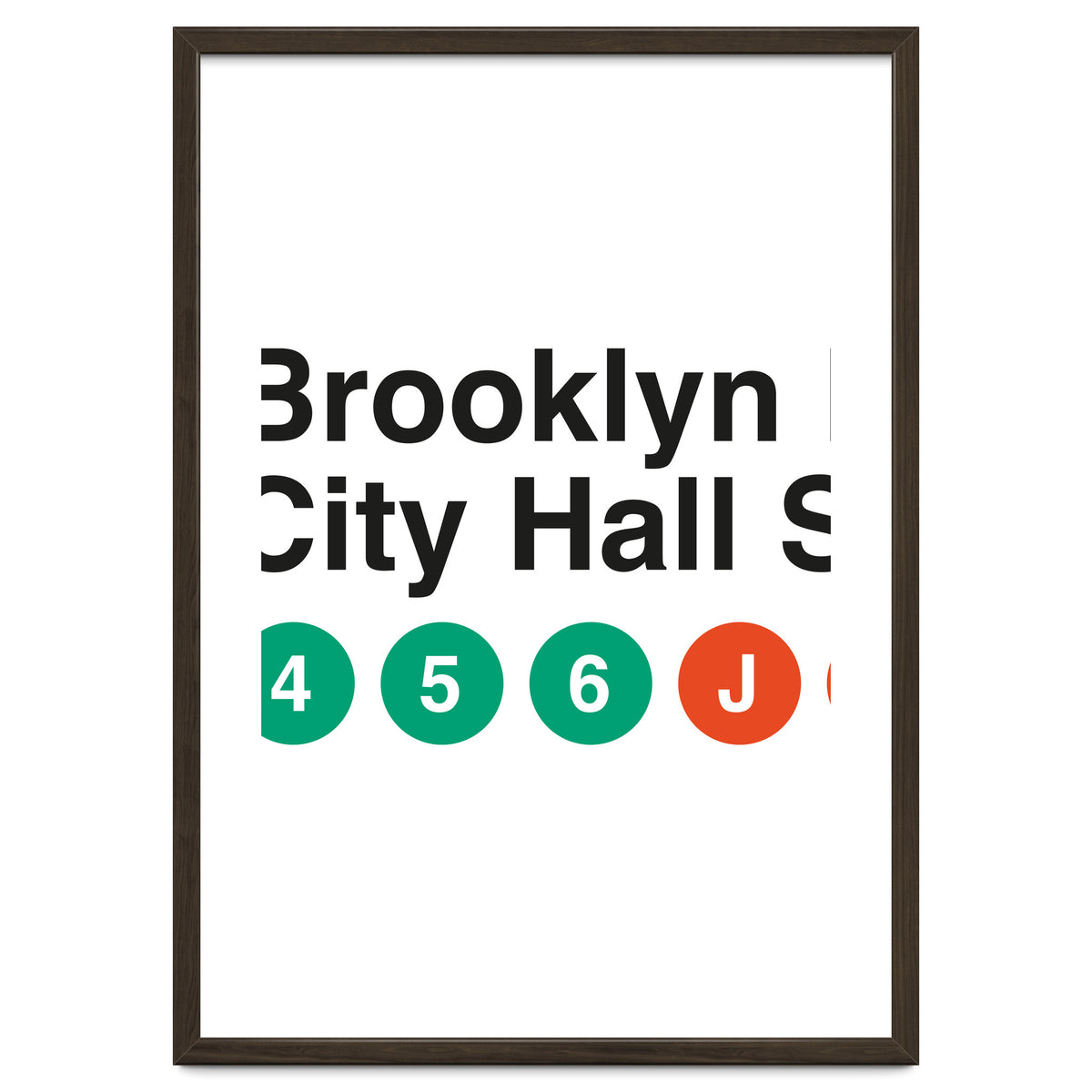 Vignelli's Subway Sign