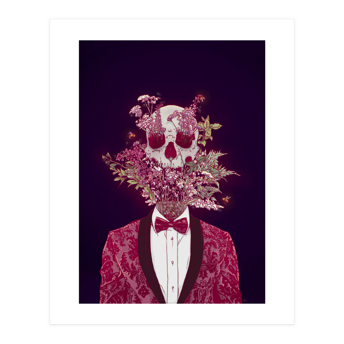 Skull Blossom (Print Only)