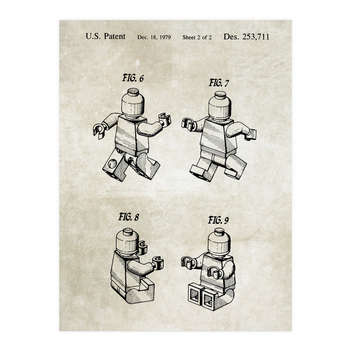 Lego Wall Art (Print Only)