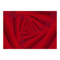 Rose Flower Swirl Art (Print Only)
