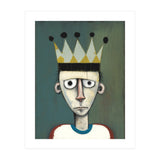 Footballer In A Crown (Print Only) thumbnail