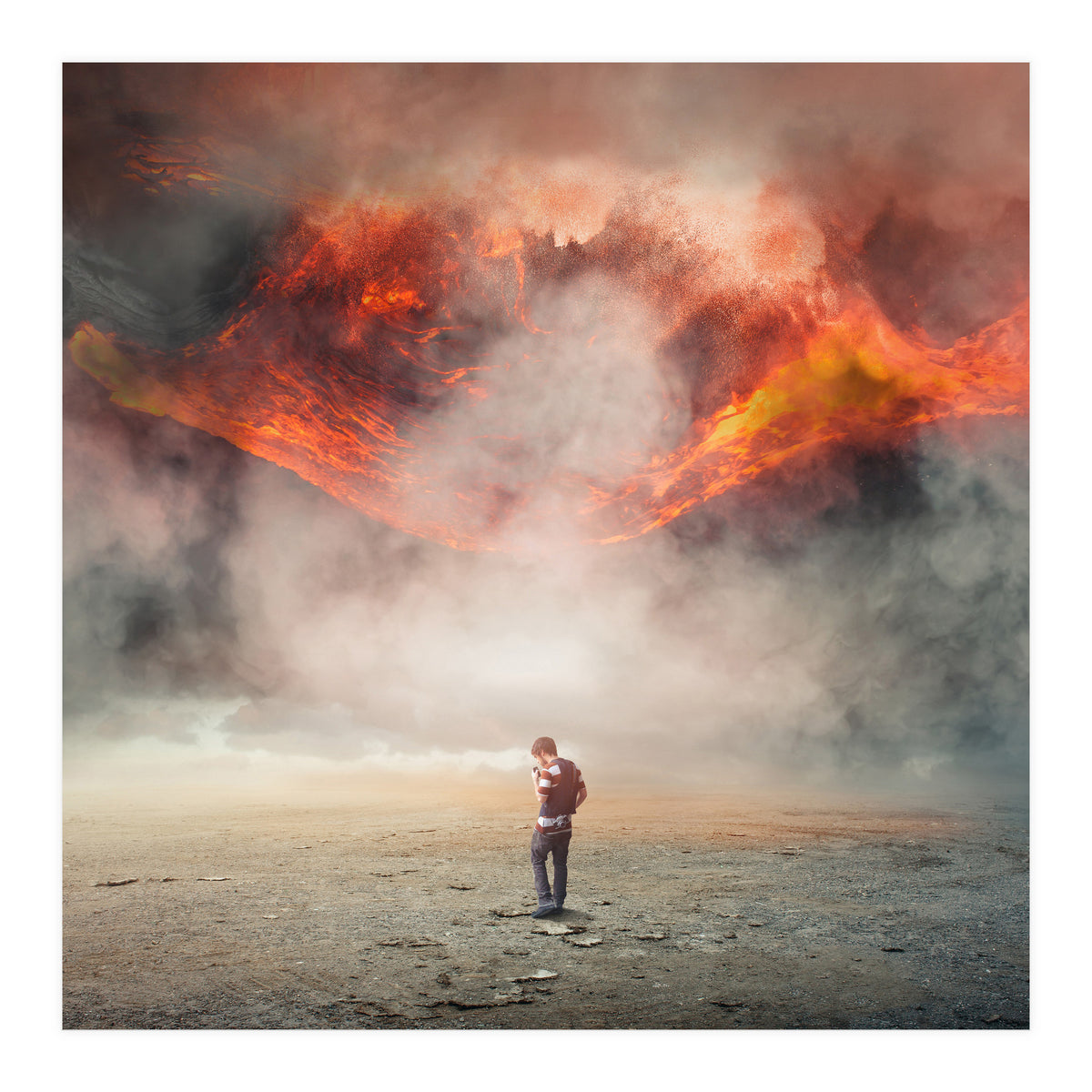 Last Cigarette Blow Up (Print Only)