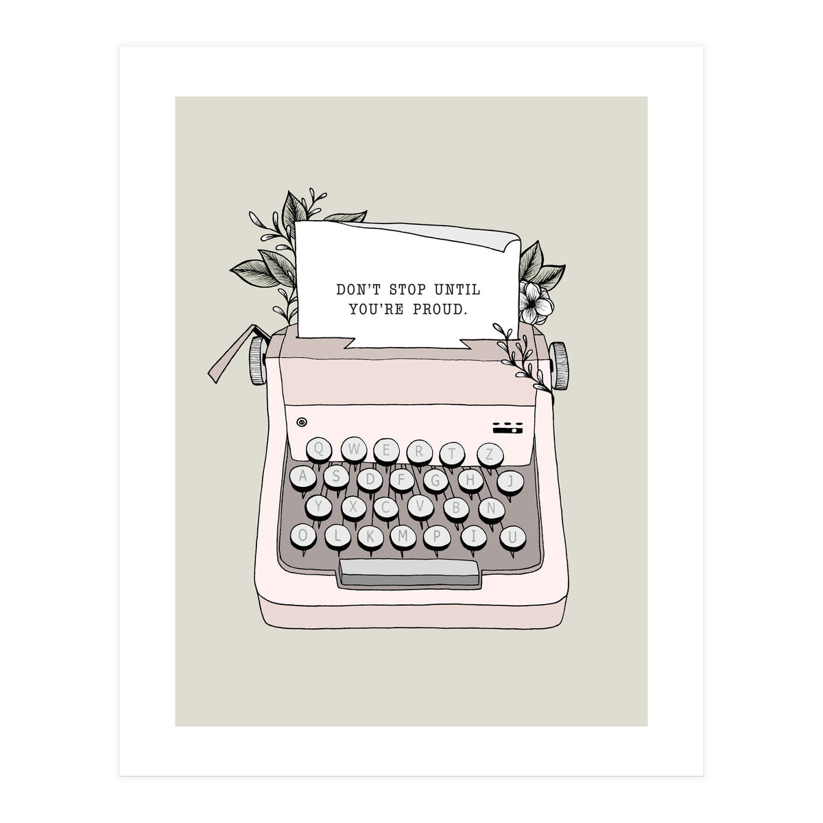 Don't Stop (Print Only)