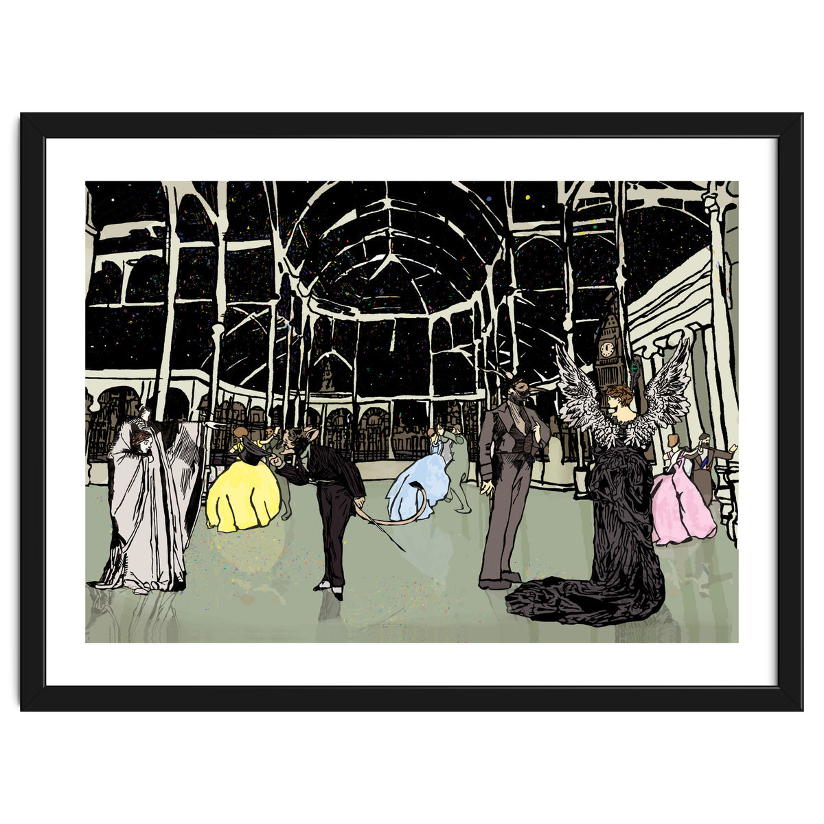 New Years Eve London 1884