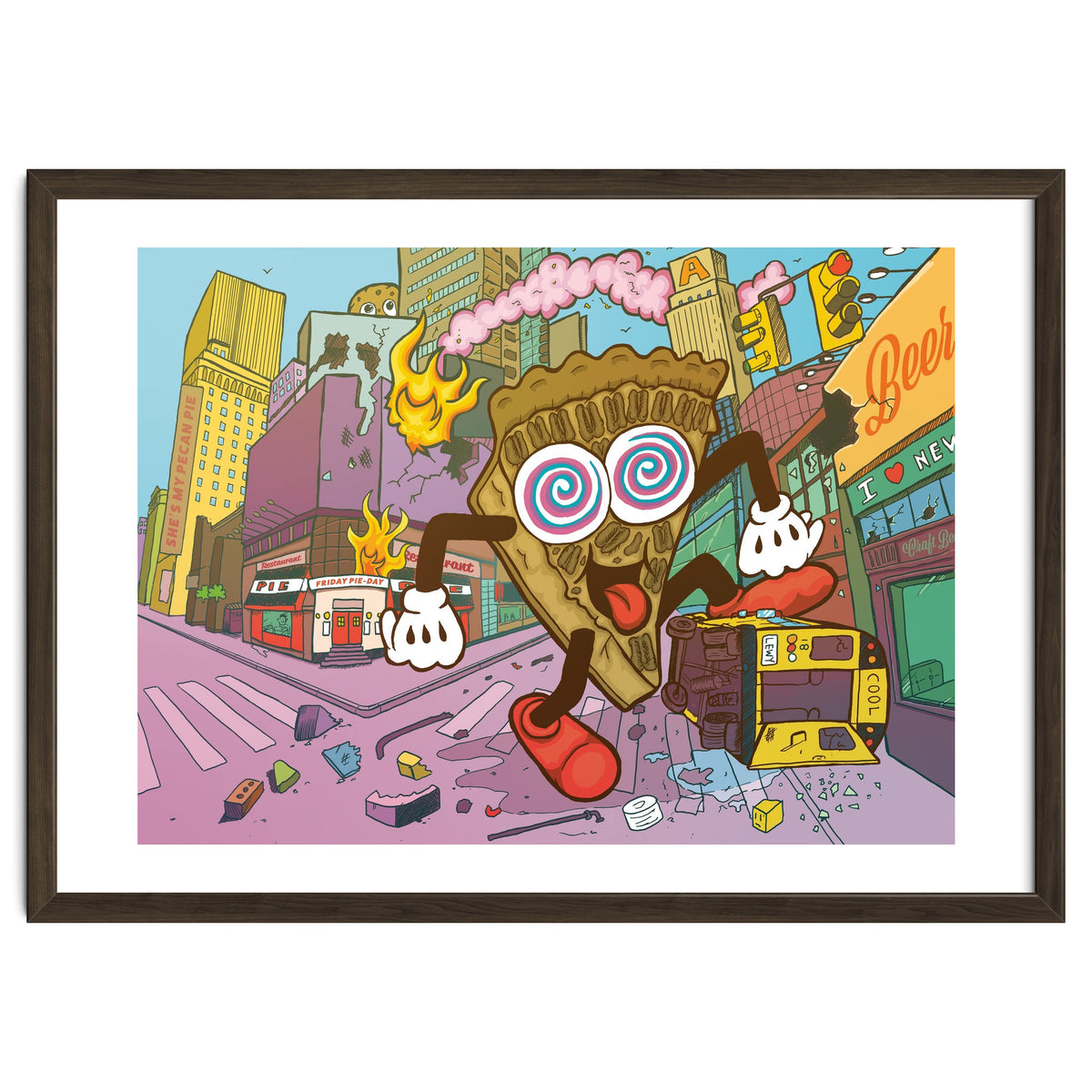 Pecan Psychosis - 12.3% ABV Bourbon Barrel Aged Pecan Maple Stout - Amundsen Brewery