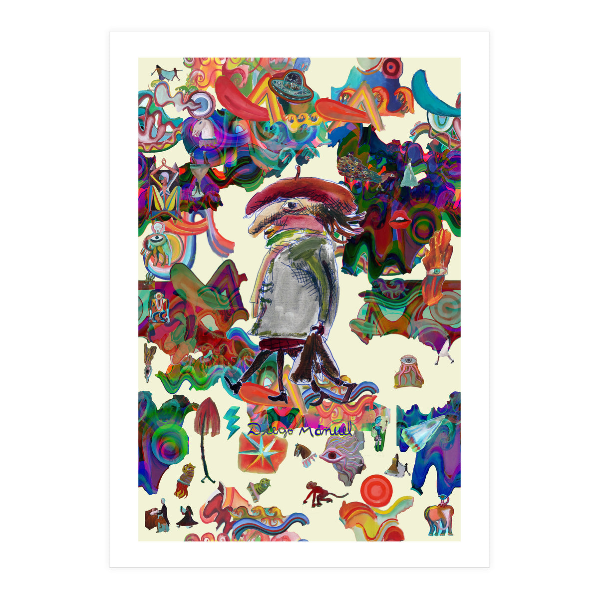 Graffitis 2021 Tapiz 64 (Print Only)