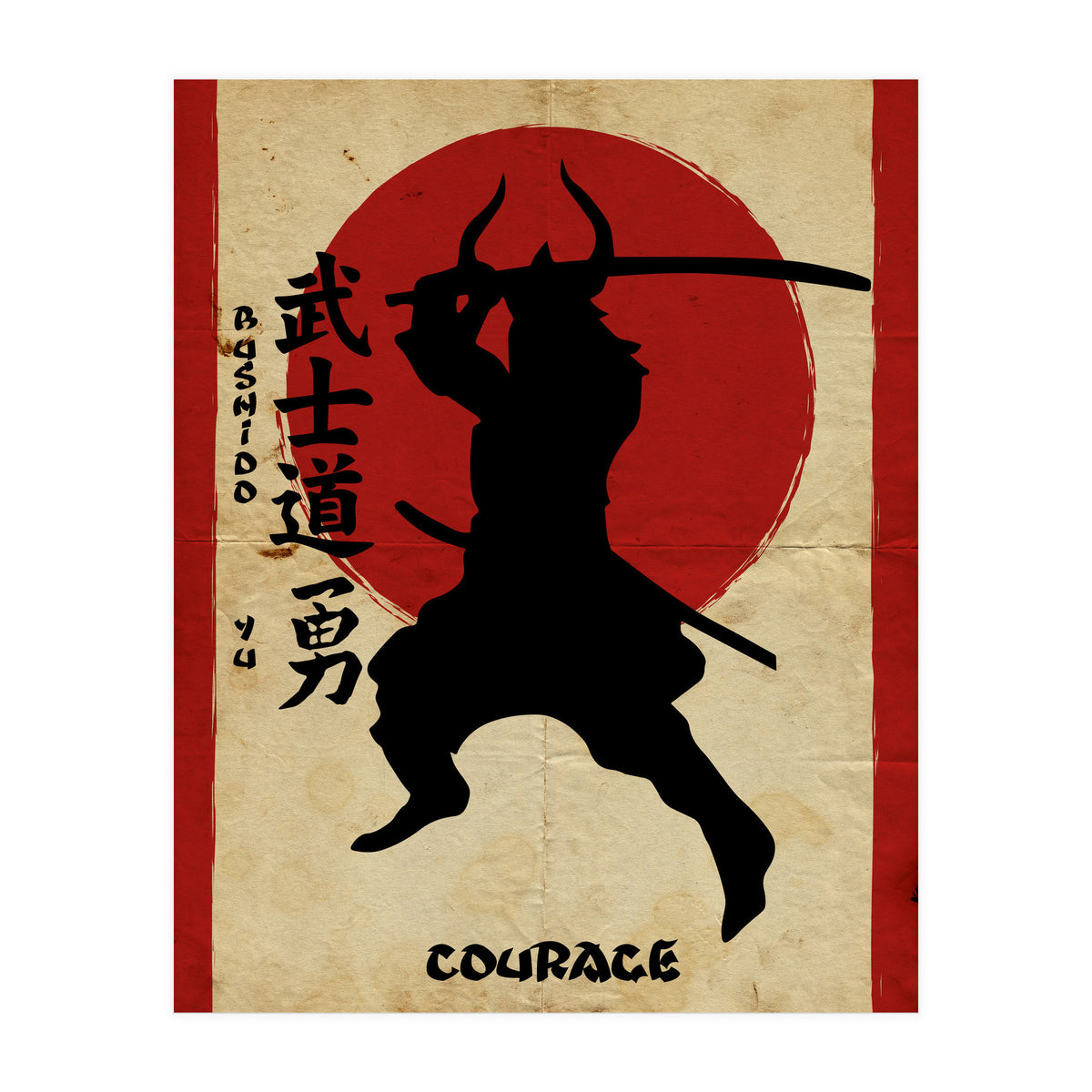 Bushido Courage (Print Only)