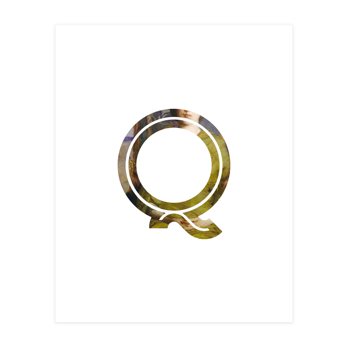 Letter Q - (Impress) (Print Only)