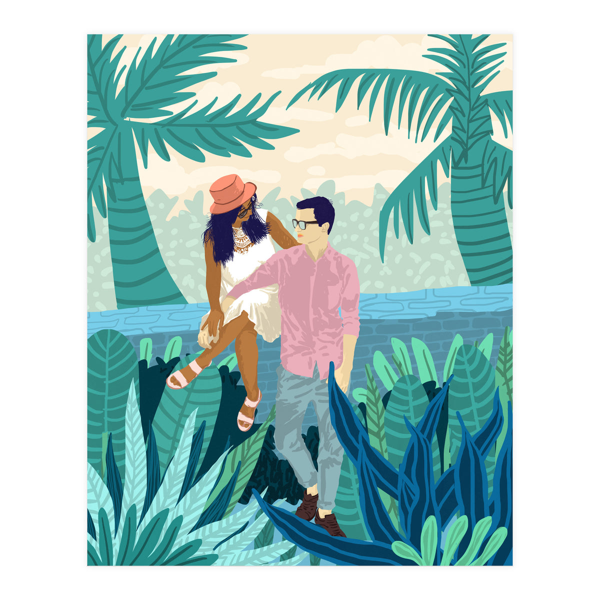 Tropical Romance (Print Only)