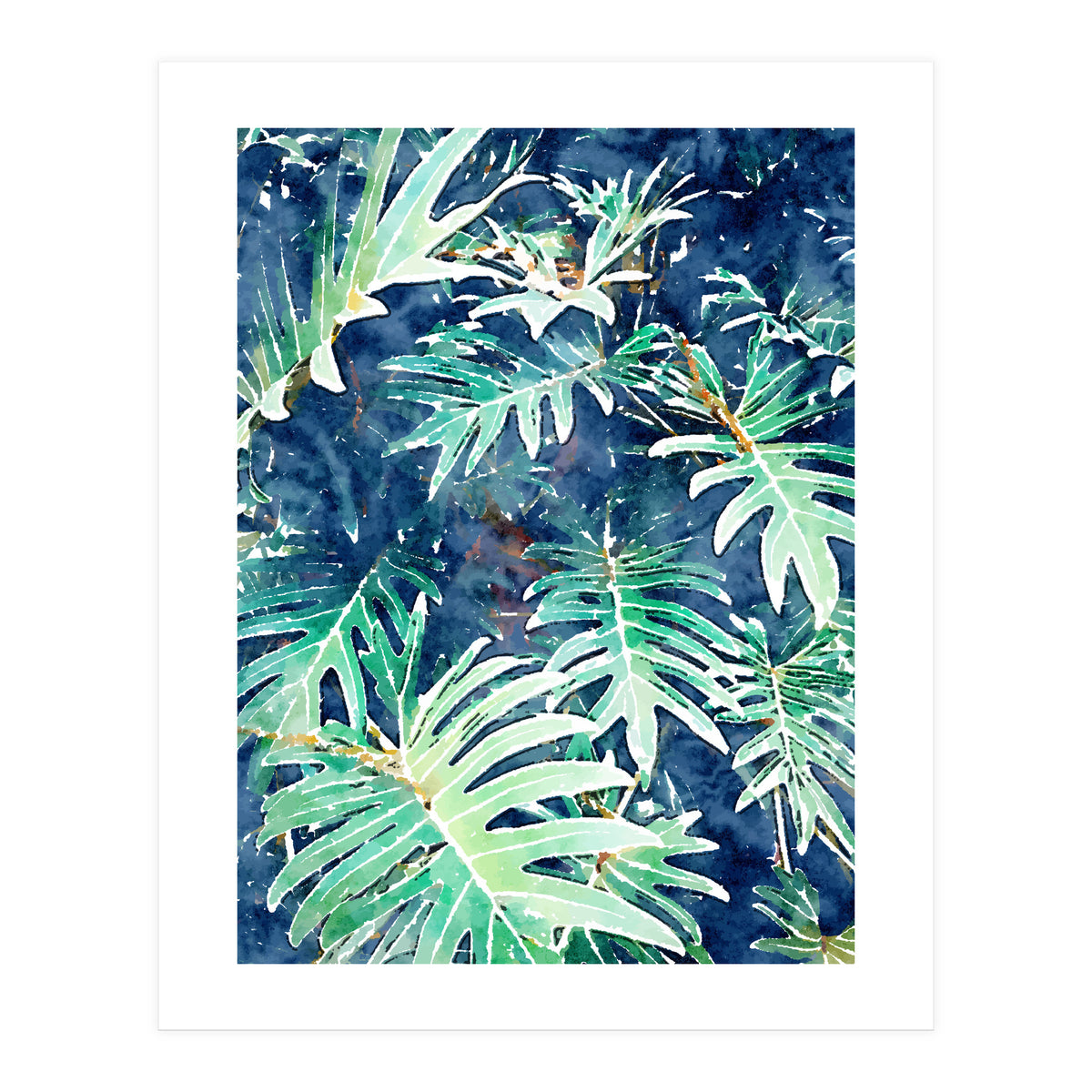 Rain + Leaves (Print Only)