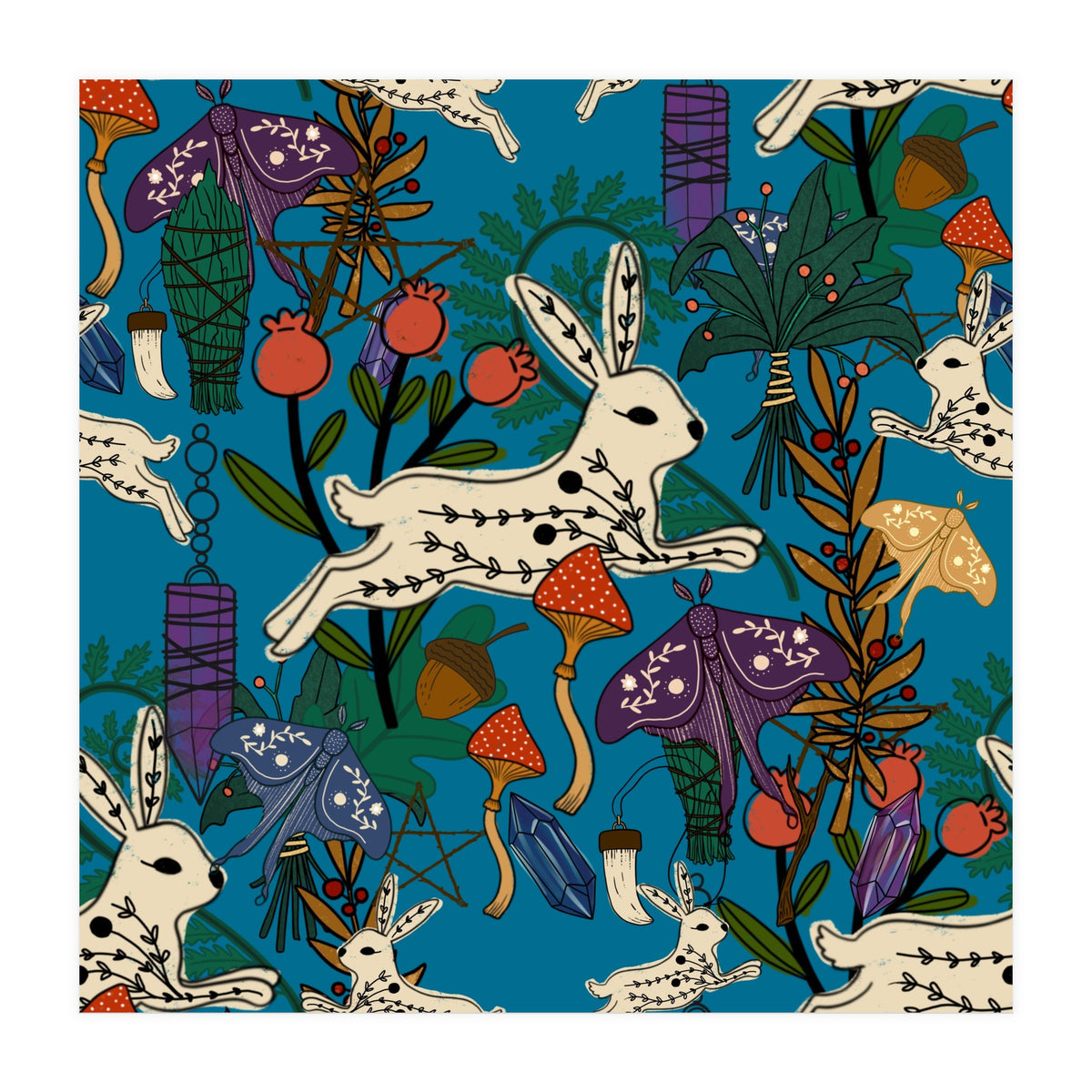 Eclectic Witch Blue (Print Only)