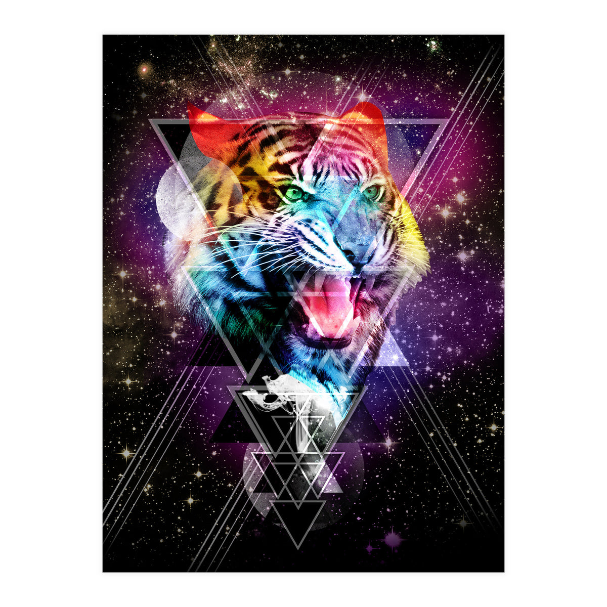 Cosmic Tiger  (Print Only)