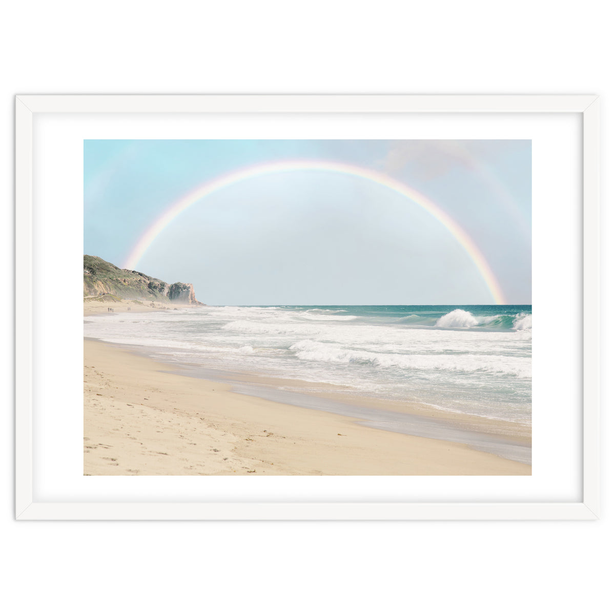 Malibu Beach Rainbow