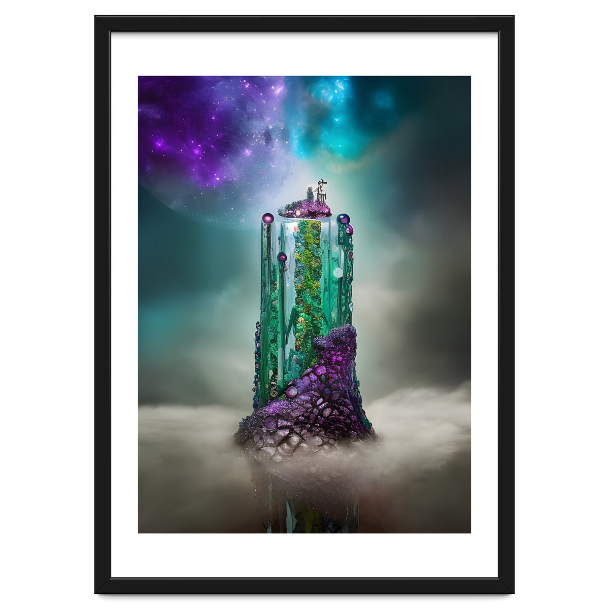 Cosmic Gemstone and Glass \|/ Universe