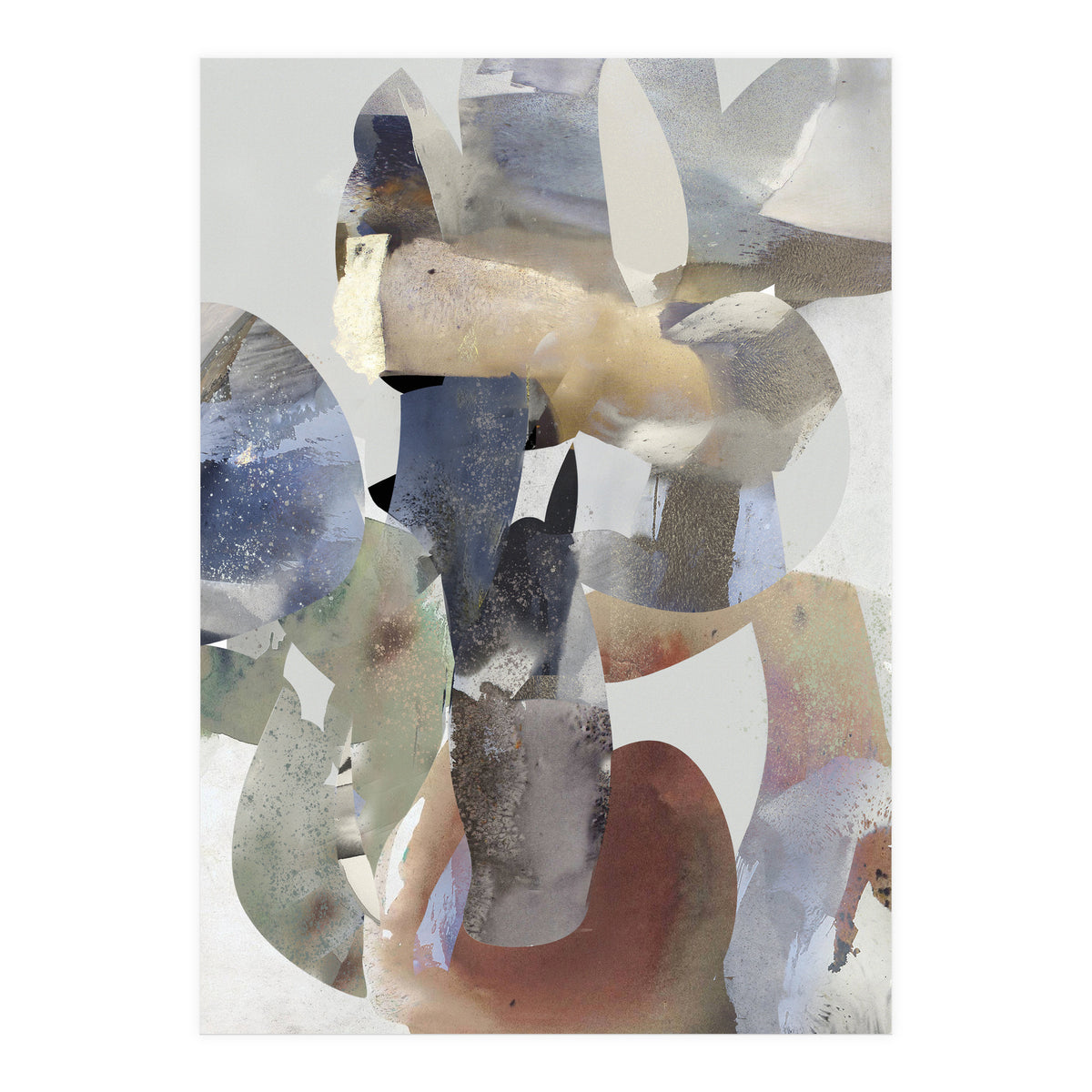 Abstract Aquarell 4 (Print Only)