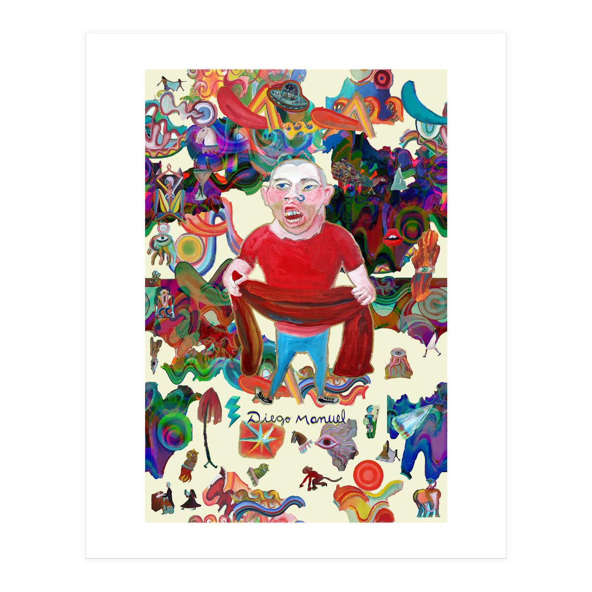 Graffitis 2021 Tapiz 55 B (Print Only)